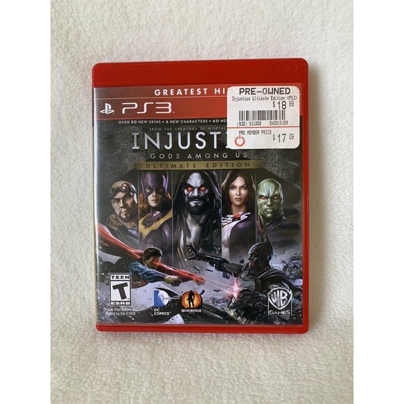 PS3 Injustice: Gods Among Us - Ultimate Edition (Sony PlayStation 3) Complete - Picture 3 of 6